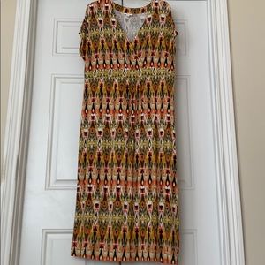 J Jill maxi dress Size LP Large-Petite